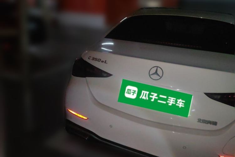Used Mercedes-Benz C-Class New Energy 2023 C 350 eL Rear Left 45 Deg