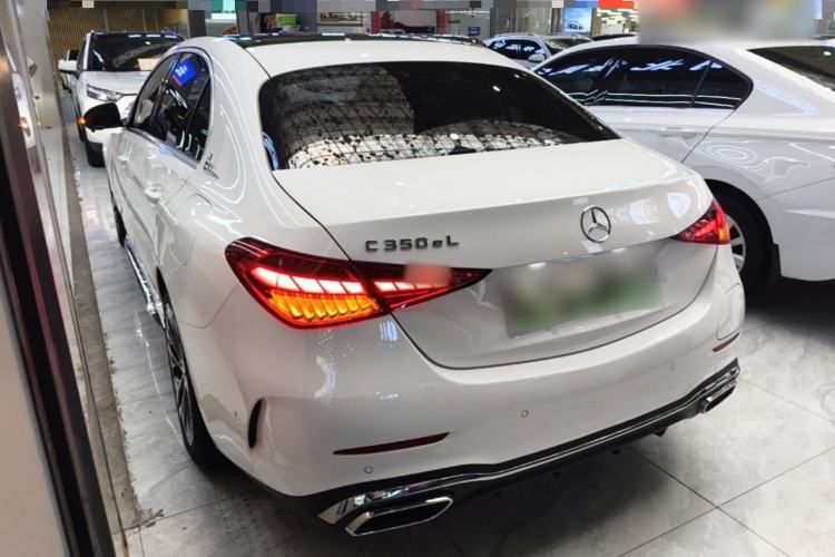 Used Mercedes-Benz C-Class New Energy 2023 C 350 eL Rear Left 45 Deg