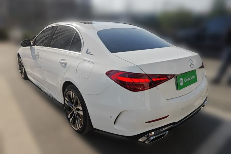 Used Mercedes-Benz C-Class New Energy 2023 Second Facelift C 350 eL Rear Left 45 Deg