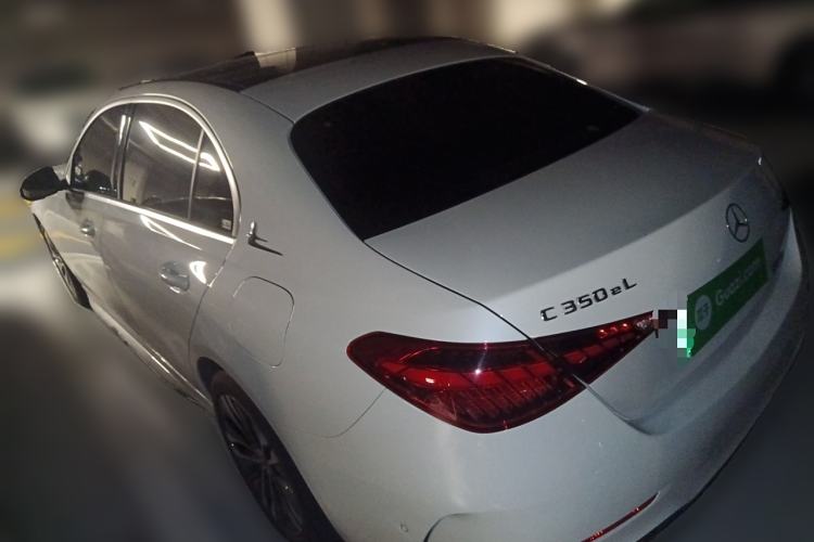 Used Mercedes-Benz C-Class New Energy 2023 Second Facelift C 350 eL Rear Left 45 Deg