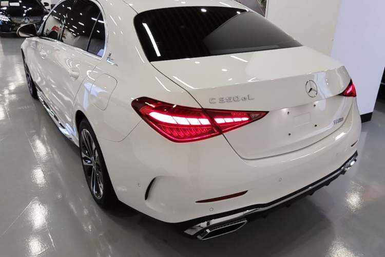 Used Mercedes-Benz C-Class New Energy 2023 C 350 eL Rear Left 45 Deg