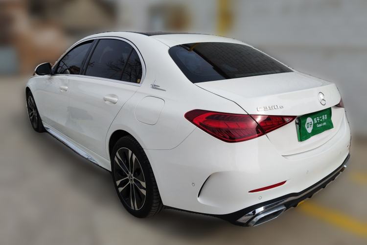 Used Mercedes-Benz C-Class New Energy 2023 C 350 eL Rear Left 45 Deg