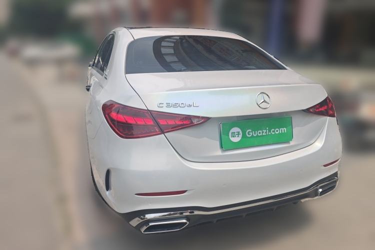 Used Mercedes-Benz C-Class New Energy 2023 Facelift C 350 eL Rear Left 45 Deg