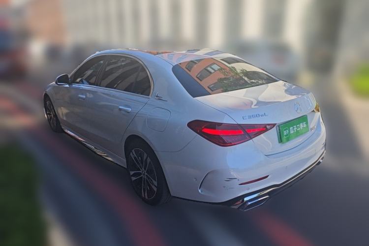Used Mercedes-Benz C-Class New Energy 2023 Second Facelift C 350 eL Rear Left 45 Deg