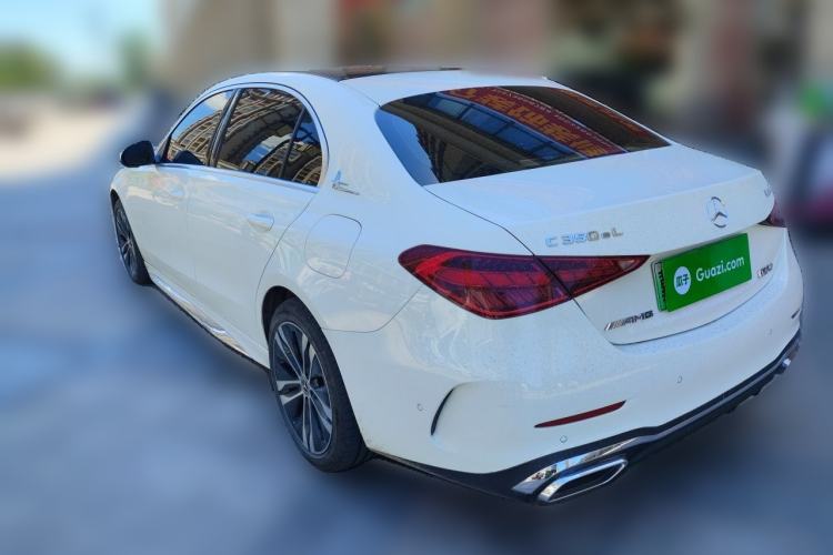 Used Mercedes-Benz C-Class New Energy 2023 C 350 eL Rear Left 45 Deg