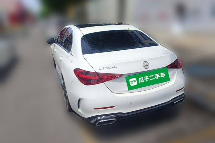 Used Mercedes-Benz C-Class New Energy 2023 Facelift C 350 eL Rear Left 45 Deg
