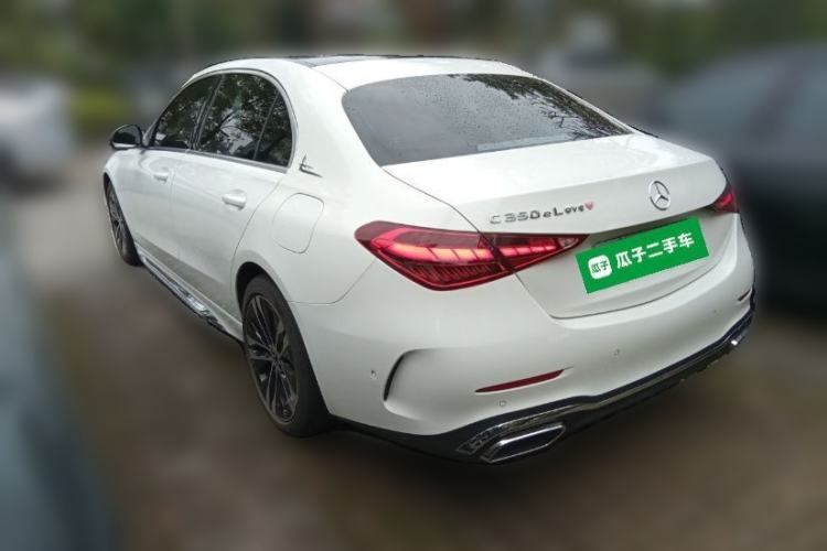 Used Mercedes-Benz C-Class New Energy 2023 C 350 eL Rear Left 45 Deg