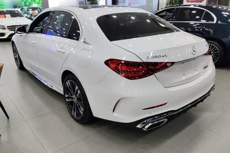 Used Mercedes-Benz C-Class New Energy 2023 Second Facelift C 350 eL Rear Left 45 Deg