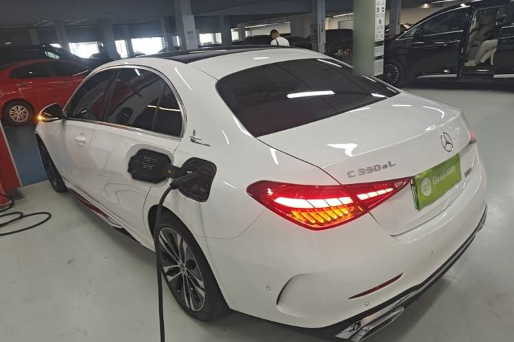 Used Mercedes-Benz C-Class New Energy 2023 C 350 eL Rear Left 45 Deg