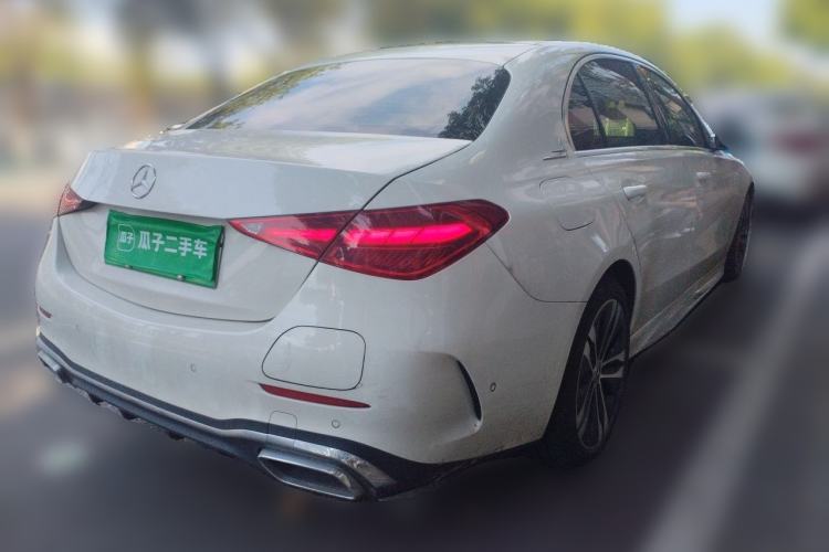 Used Mercedes-Benz C-Class New Energy 2023 Second Facelift C 350 eL Rear Right 45 Deg