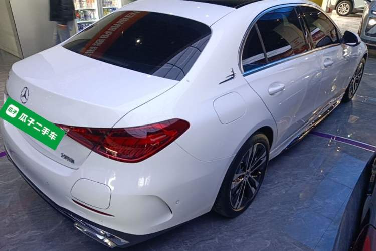 Used Mercedes-Benz C-Class New Energy 2023 Second Facelift C 350 eL Rear Right 45 Deg
