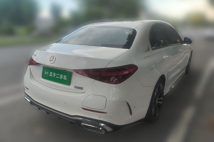 Used Mercedes-Benz C-Class New Energy 2023 Facelift C 350 eL Rear Right 45 Deg