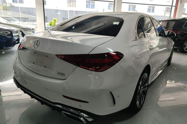 Used Mercedes-Benz C-Class New Energy 2023 C 350 eL Rear Right 45 Deg