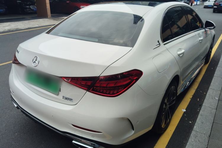 Used Mercedes-Benz C-Class New Energy 2023 C 350 eL Rear Right 45 Deg