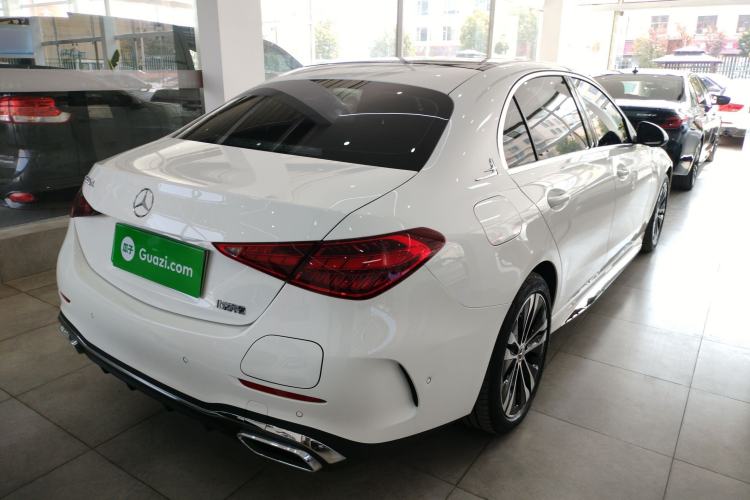 Used Mercedes-Benz C-Class New Energy 2023 C 350 eL Rear Right 45 Deg