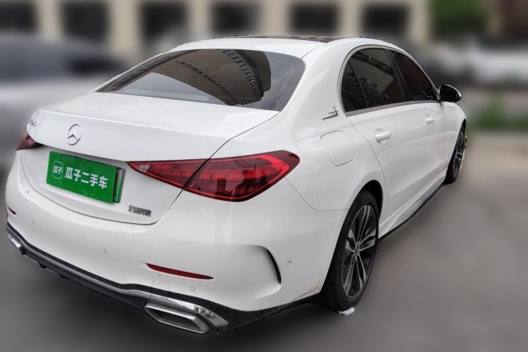 Used Mercedes-Benz C-Class New Energy 2023 C 350 eL Rear Right 45 Deg