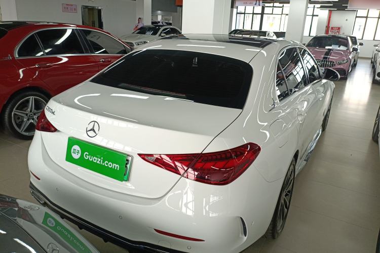 Used Mercedes-Benz C-Class New Energy 2023 Facelift C 350 eL Rear Right 45 Deg