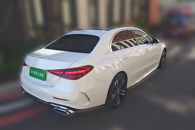 Used Mercedes-Benz C-Class New Energy 2023 Second Facelift C 350 eL Rear Right 45 Deg