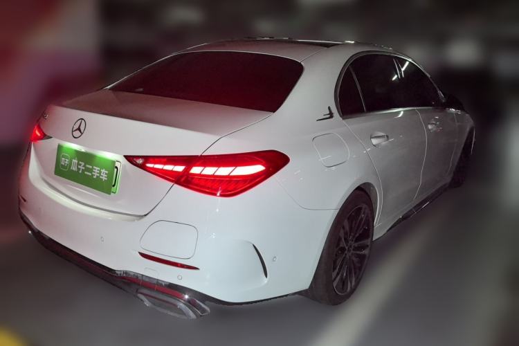 Used Mercedes-Benz C-Class New Energy 2023 Second Facelift C 350 eL Rear Right 45 Deg