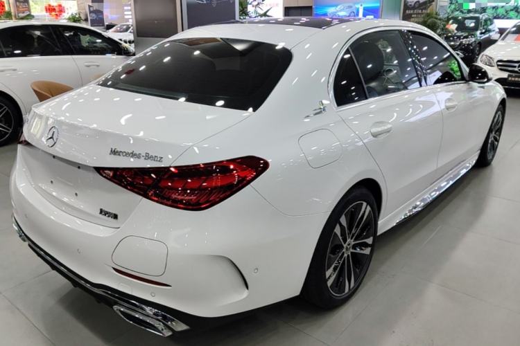 Used Mercedes-Benz C-Class New Energy 2023 Second Facelift C 350 eL Rear Right 45 Deg