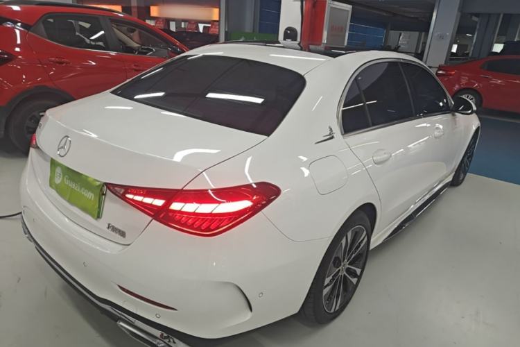 Used Mercedes-Benz C-Class New Energy 2023 C 350 eL Rear Right 45 Deg