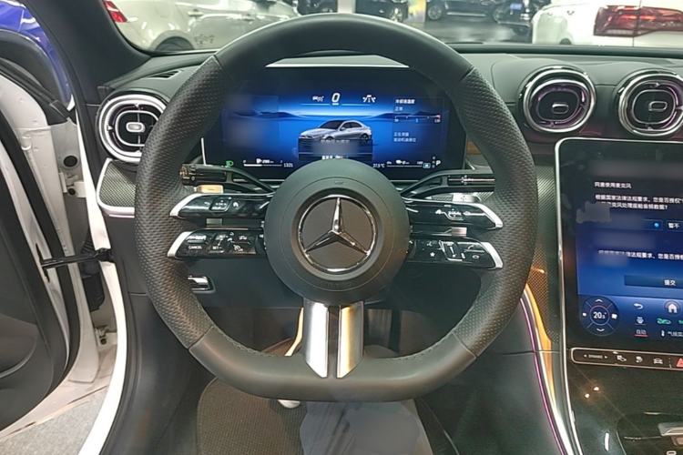 Used Mercedes-Benz C-Class New Energy 2023 C 350 eL Steering Wheel