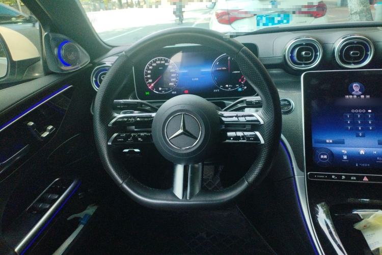 Used Mercedes-Benz C-Class New Energy 2023 Second Facelift C 350 eL Steering Wheel