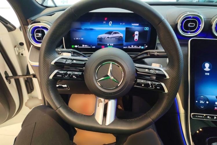 Used Mercedes-Benz C-Class New Energy 2023 C 350 eL Steering Wheel