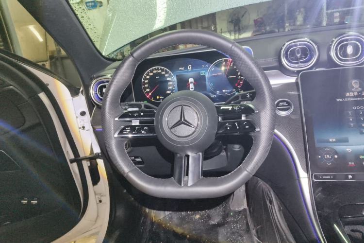 Used Mercedes-Benz C-Class New Energy 2023 C 350 eL Steering Wheel