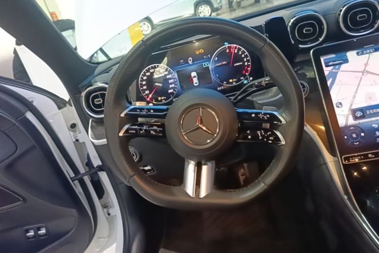 Used Mercedes-Benz C-Class New Energy 2023 Second Facelift C 350 eL Steering Wheel