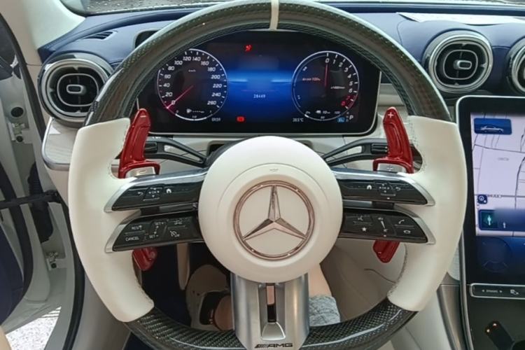 Used Mercedes-Benz C-Class New Energy 2023 Facelift C 350 eL Steering Wheel