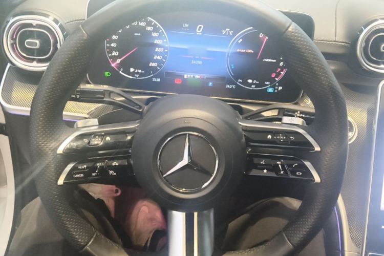 Used Mercedes-Benz C-Class New Energy 2023 Facelift C 350 eL Steering Wheel