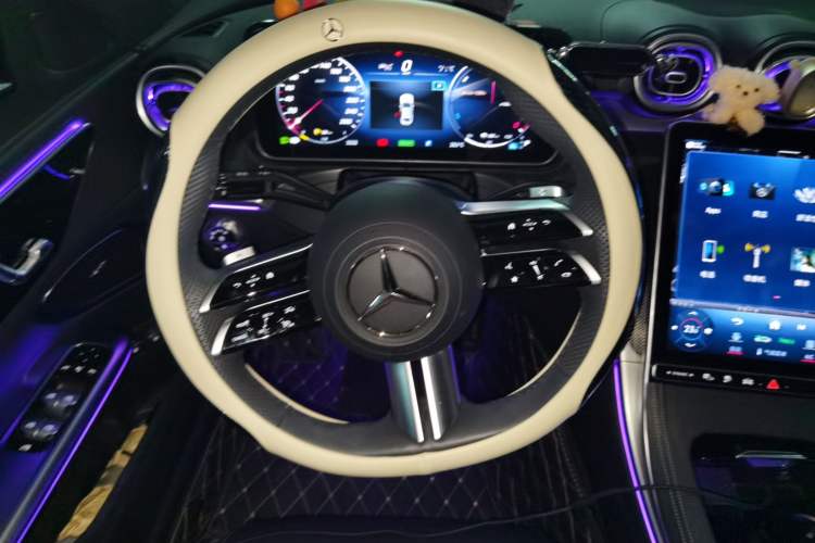 Used Mercedes-Benz C-Class New Energy 2023 C 350 eL Steering Wheel