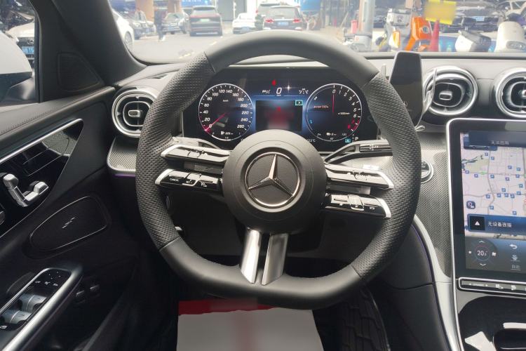 Used Mercedes-Benz C-Class New Energy 2023 C 350 eL Steering Wheel