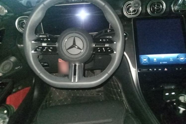 Used Mercedes-Benz C-Class New Energy 2023 Second Facelift C 350 eL Steering Wheel