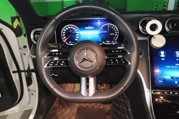 Used Mercedes-Benz C-Class New Energy 2023 C 350 eL Steering Wheel