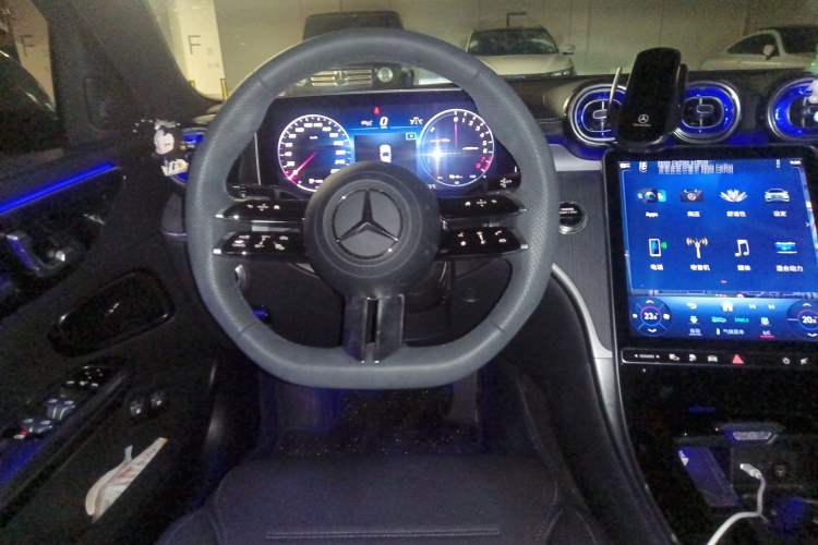 Used Mercedes-Benz C-Class New Energy 2023 Second Facelift C 350 eL Steering Wheel