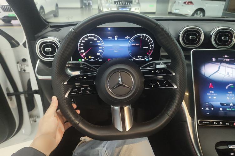 Used Mercedes-Benz C-Class New Energy 2023 C 350 eL Steering Wheel