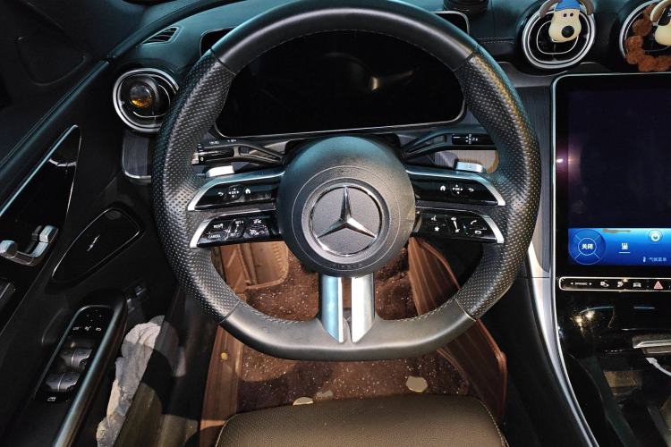 Used Mercedes-Benz C-Class New Energy 2023 C 350 eL Steering Wheel