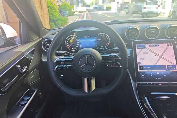 Used Mercedes-Benz C-Class New Energy 2023 Second Facelift C 350 eL Steering Wheel