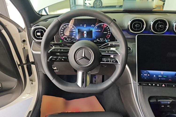 Used Mercedes-Benz C-Class New Energy 2023 Second Facelift C 350 eL Steering Wheel