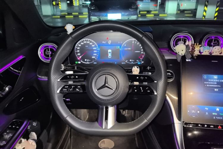 Used Mercedes-Benz C-Class New Energy 2023 Second Facelift C 350 eL Steering Wheel