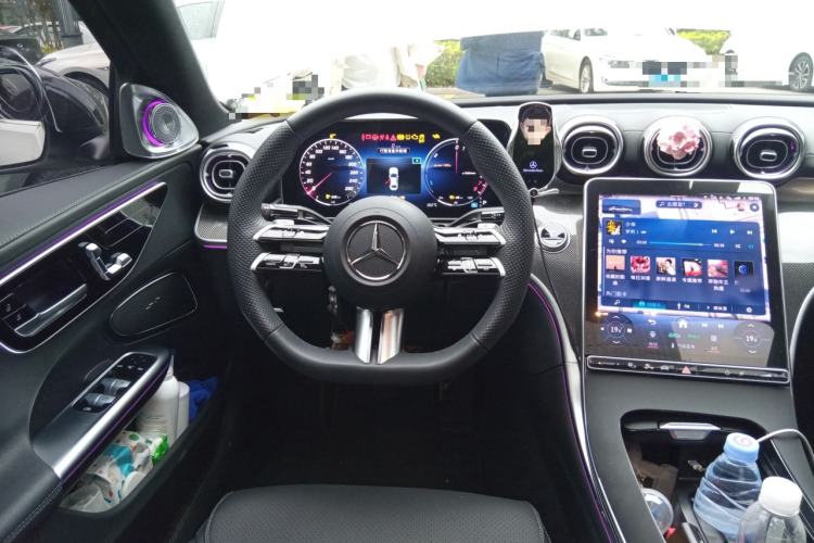 Used Mercedes-Benz C-Class New Energy 2023 C 350 eL Steering Wheel
