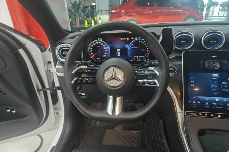 Used Mercedes-Benz C-Class New Energy 2023 C 350 eL Steering Wheel
