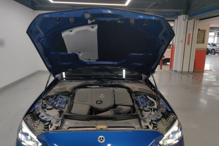 Used Mercedes-Benz C-Class New Energy 2024 C 350 eL Engine Bay