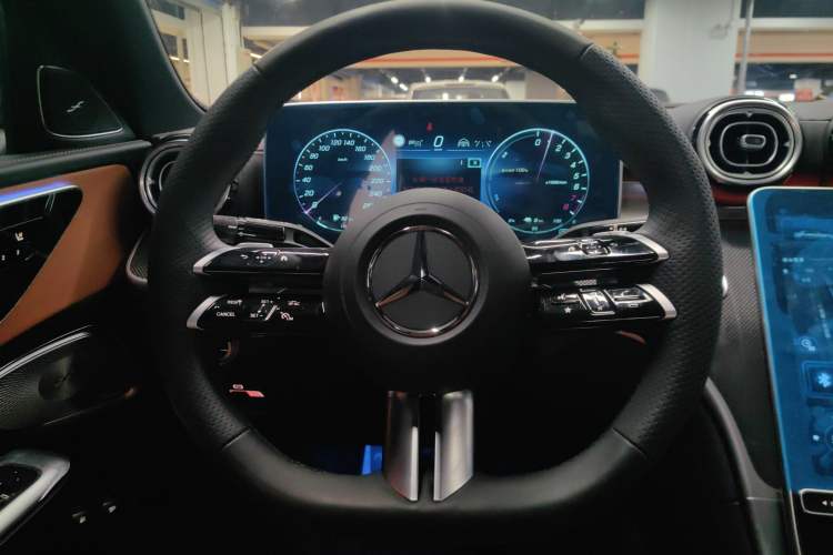Used Mercedes-Benz C-Class New Energy 2024 C 350 eL Steering Wheel