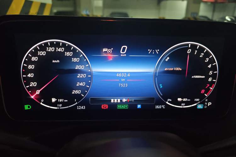 Used Mercedes-Benz C-Class New Energy 2024 C 350 eL Instrument Cluster