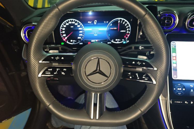 Used Mercedes-Benz C-Class New Energy 2024 C 350 eL Steering Wheel