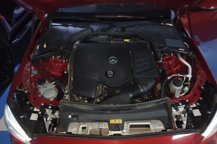 Used Mercedes-Benz C-Class New Energy 2024 C 350 eL Engine Bay