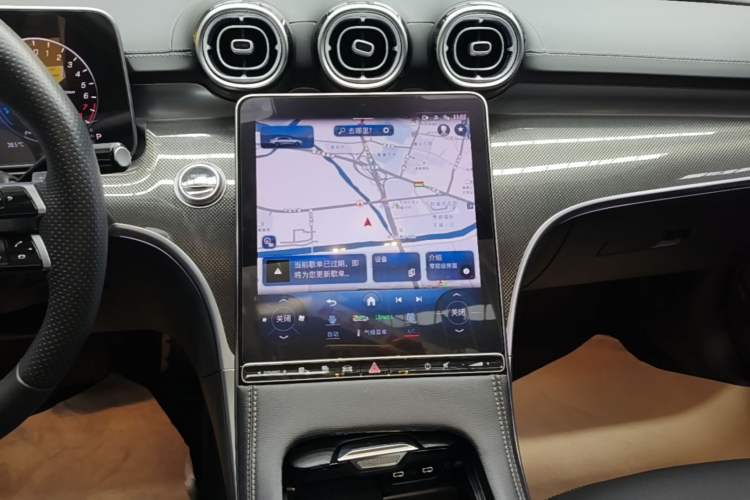 Used Mercedes-Benz C-Class New Energy 2024 Facelift C 350 eL Audio And AC Panel